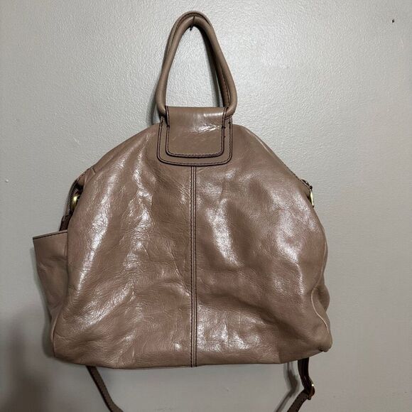 Hobo Shelia large satchel in beige tan color - Picture 3 of 9
